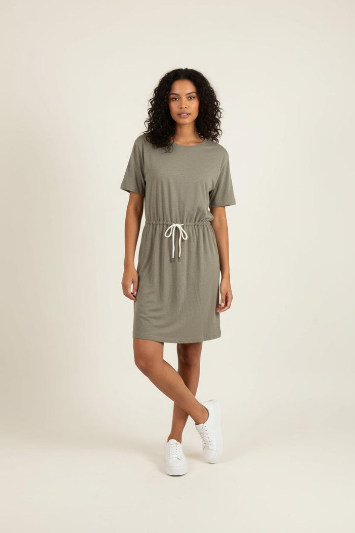 Robe Ceinturée Verte - Taille S/36 de la marque Filippa K | PARAD87434 - Vendu par Paradigme - Image 1