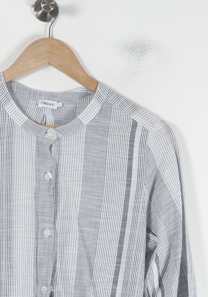 Robe Chemise Bleu et Blanc - Taille S/36 de la marque Filippa K | PARAD87436 - Vendu par Paradigme - Image 3