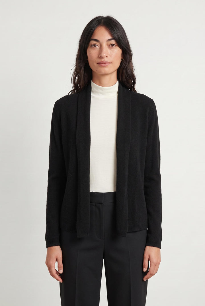 Cardigan Noir - Taille M/38 de la marque La Fée Maraboutée | PARAD87437 - Vendu par Paradigme - Image 1