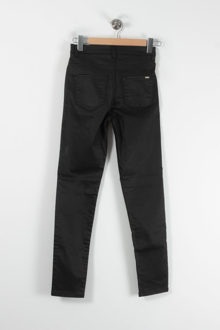 Jean Slim Noir - Taille S/36 de la marque Caroll | PARAD87444 - Vendu par Paradigme - Image 4