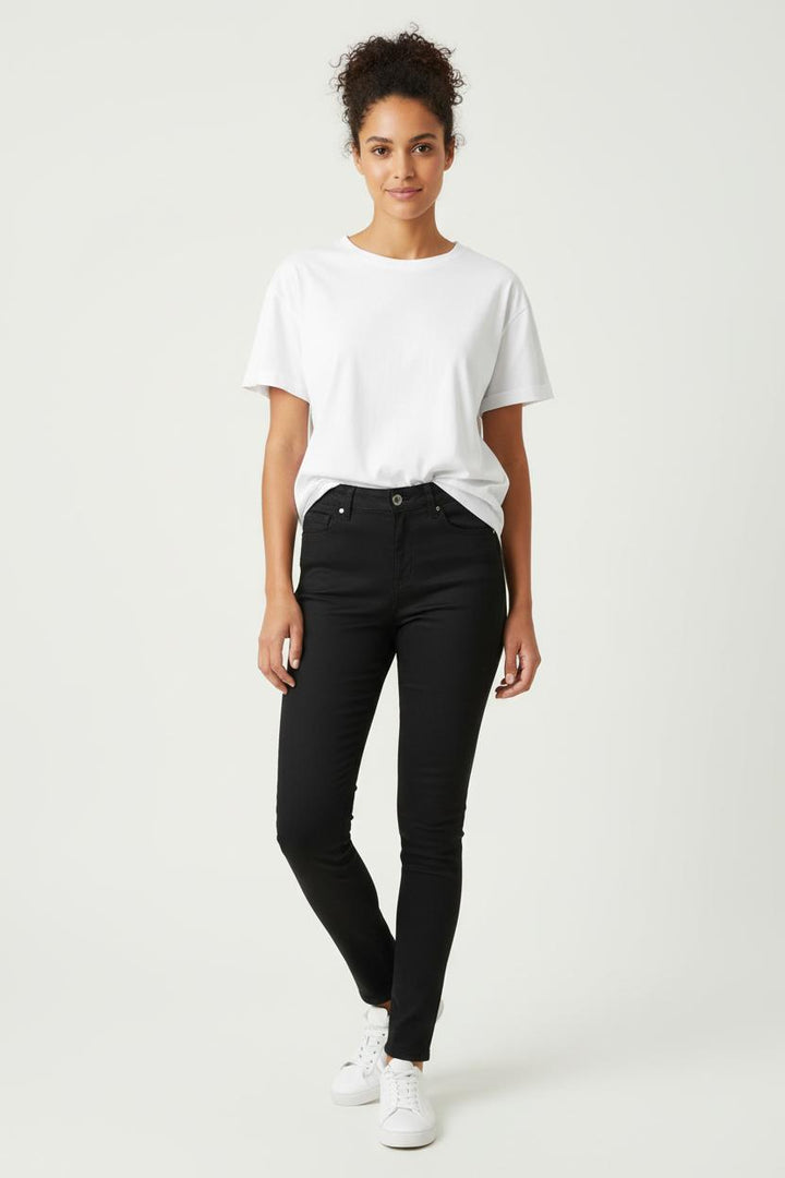 Jean Slim Noir - Taille S/36 de la marque Caroll | PARAD87444 - Vendu par Paradigme - Image 1