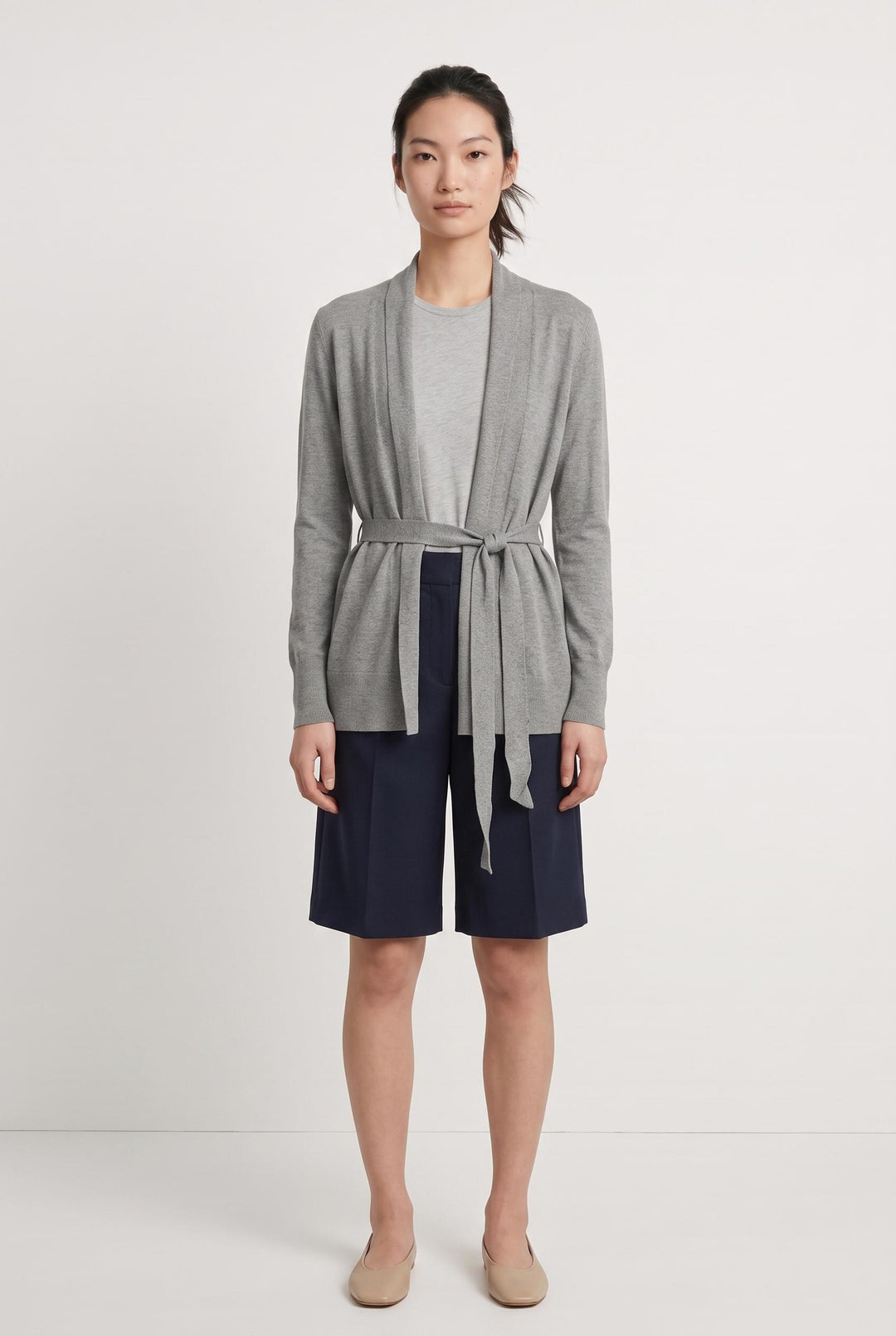 Cardigan Gris - Taille S/36 de la marque IKKS | PARAD87455 - Vendu par Paradigme - Image 1