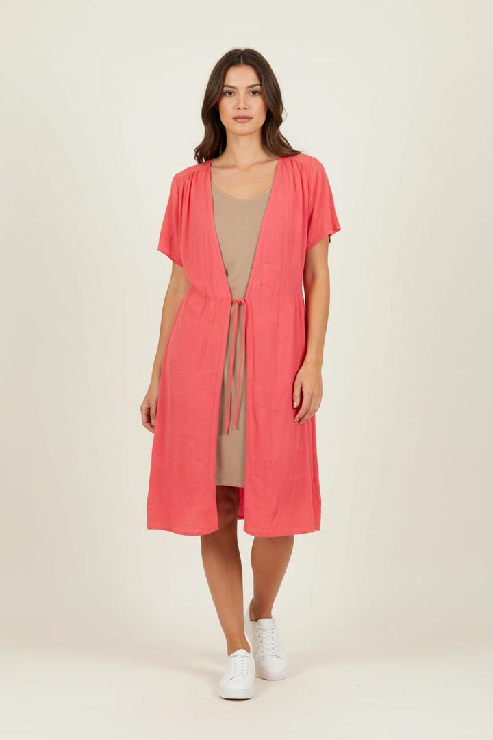 Robe Courte Rouge - Taille XS/34 de la marque Sud express | PARAD87457 - Vendu par Paradigme - Image 1