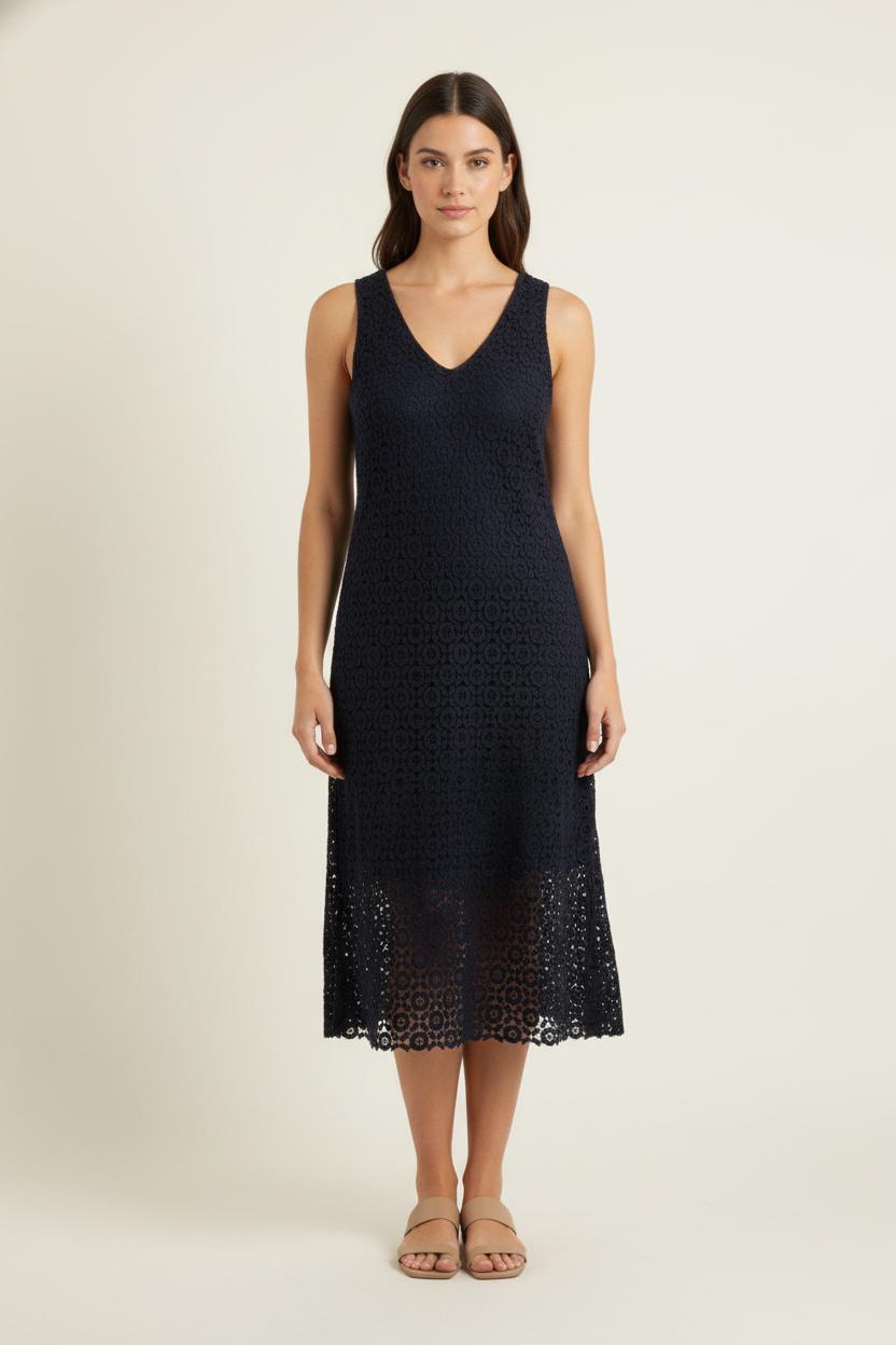 Robe Midi Bleue - Taille L/40 de la marque Comptoir des Cotonniers | PARAD87461 - Vendu par Paradigme - Image 1