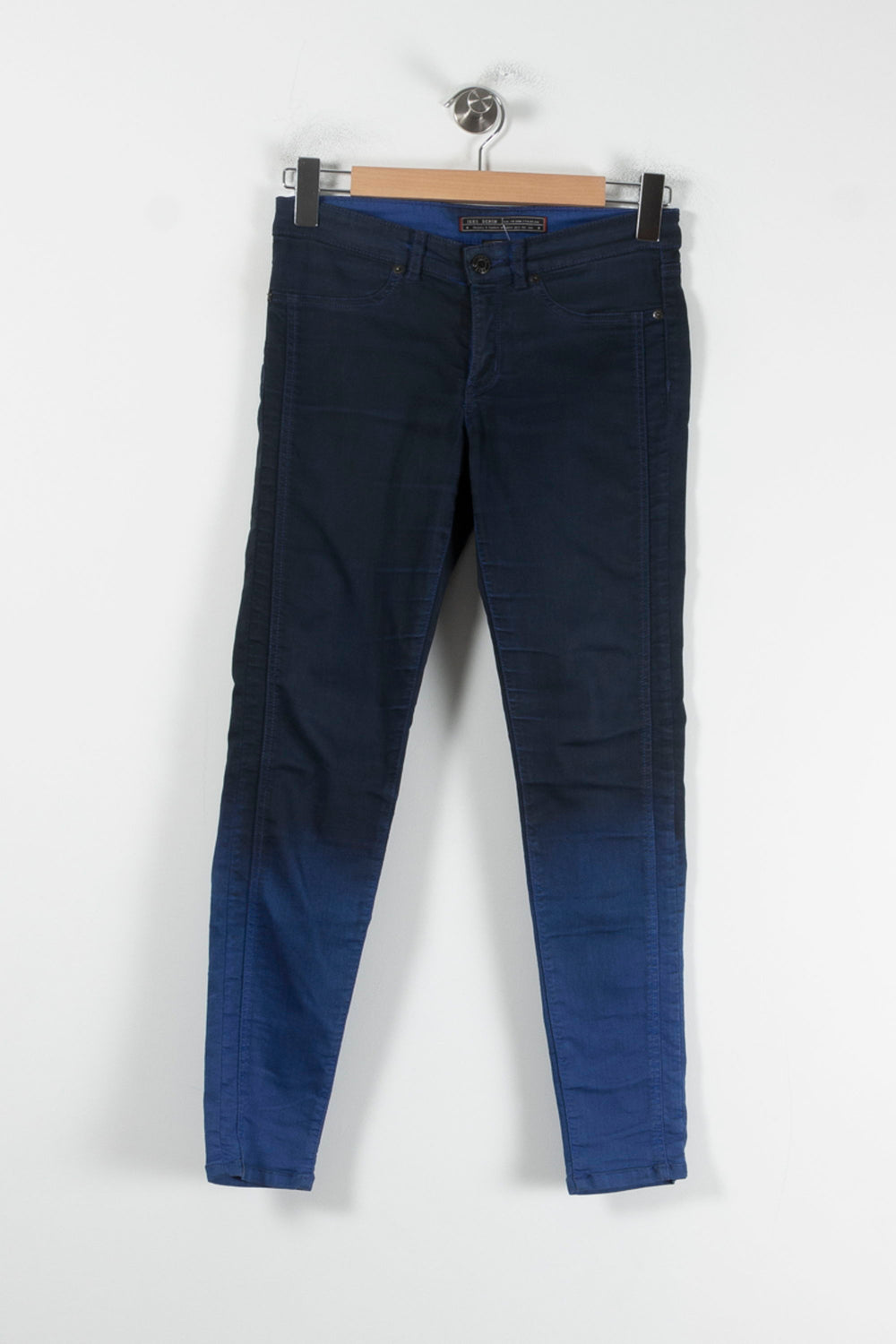 Jean Skinny Bleu Foncé et Bleu Clair - Taille XXS/32 de la marque IKKS | PARAD87469 - Vendu par Paradigme - Image 2