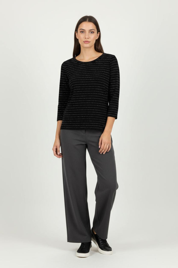 Pull Noir et Blanc - Taille S/36 de la marque Des petits hauts | PARAD8747 - Vendu par Paradigme - Image 1