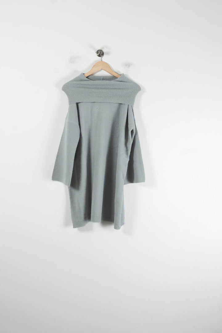 Robe Pull Gris - Taille M/38 de la marque Karma Koma | PARAD87488 - Vendu par Paradigme - Image 4