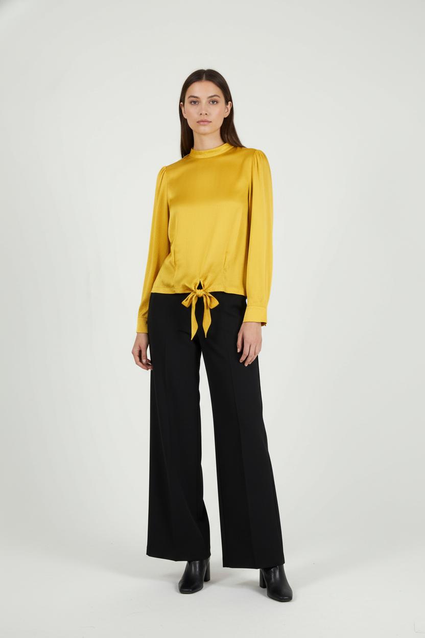 Blouse Jaune - Taille L/40 de la marque Karma Koma | PARAD87490 - Vendu par Paradigme - Image 1