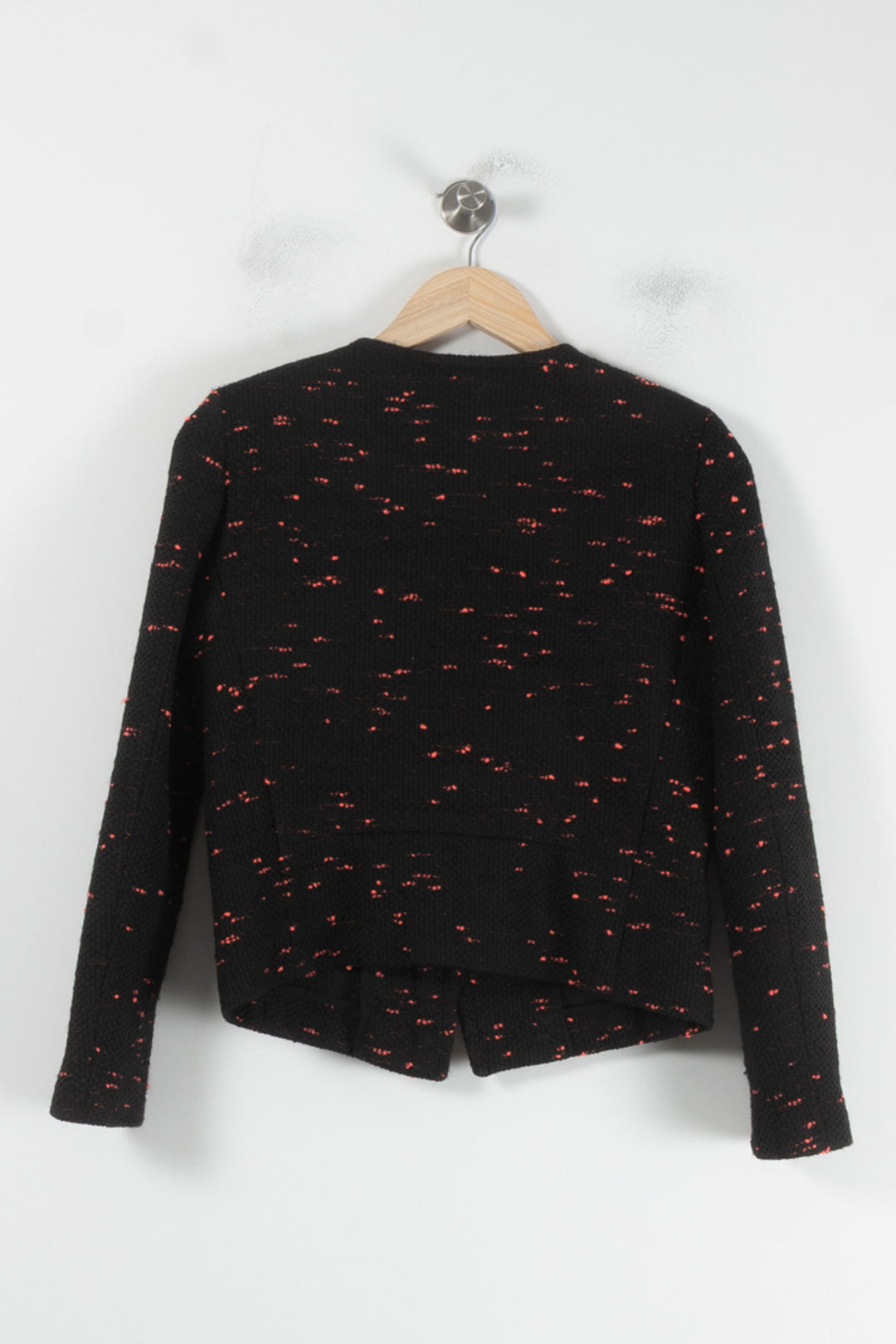 Veste Noire et Rouge - Taille M/38 de la marque Sandro | PARAD87493 - Vendu par Paradigme - Image 4