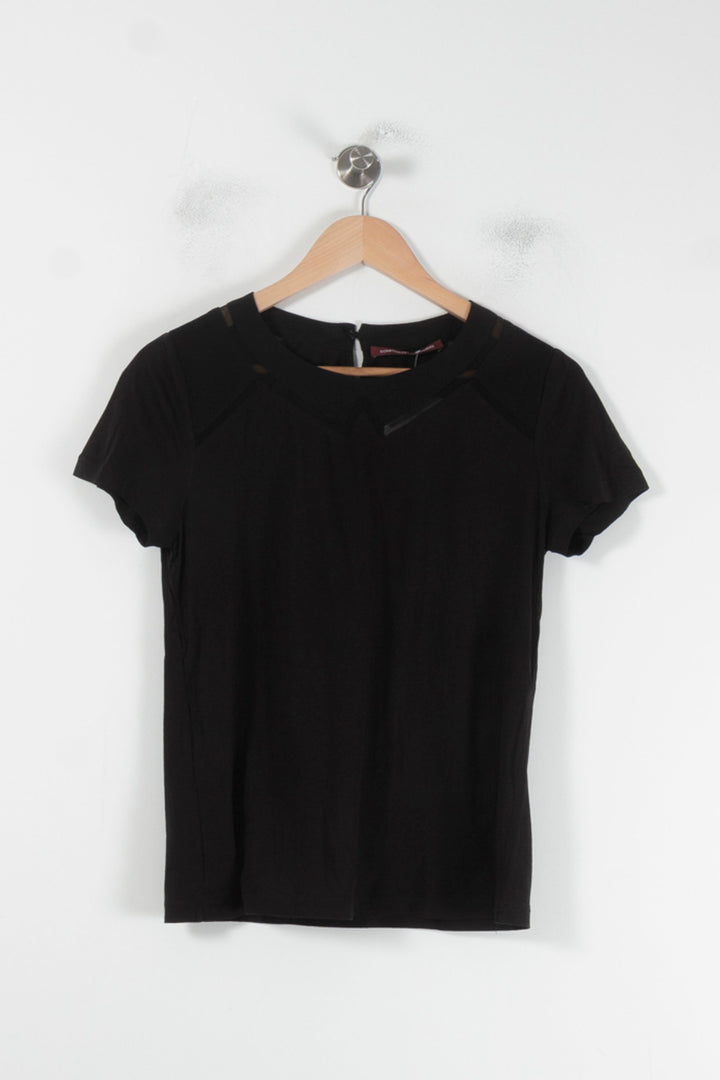 Tee-shirt Noir - Taille S/36 de la marque Comptoir des Cotonniers | PARAD87495 - Vendu par Paradigme - Image 2