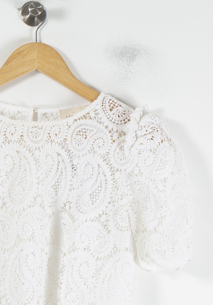 Blouse Blanche - Taille S/36 de la marque Sézane | PARAD87498 - Vendu par Paradigme - Image 3