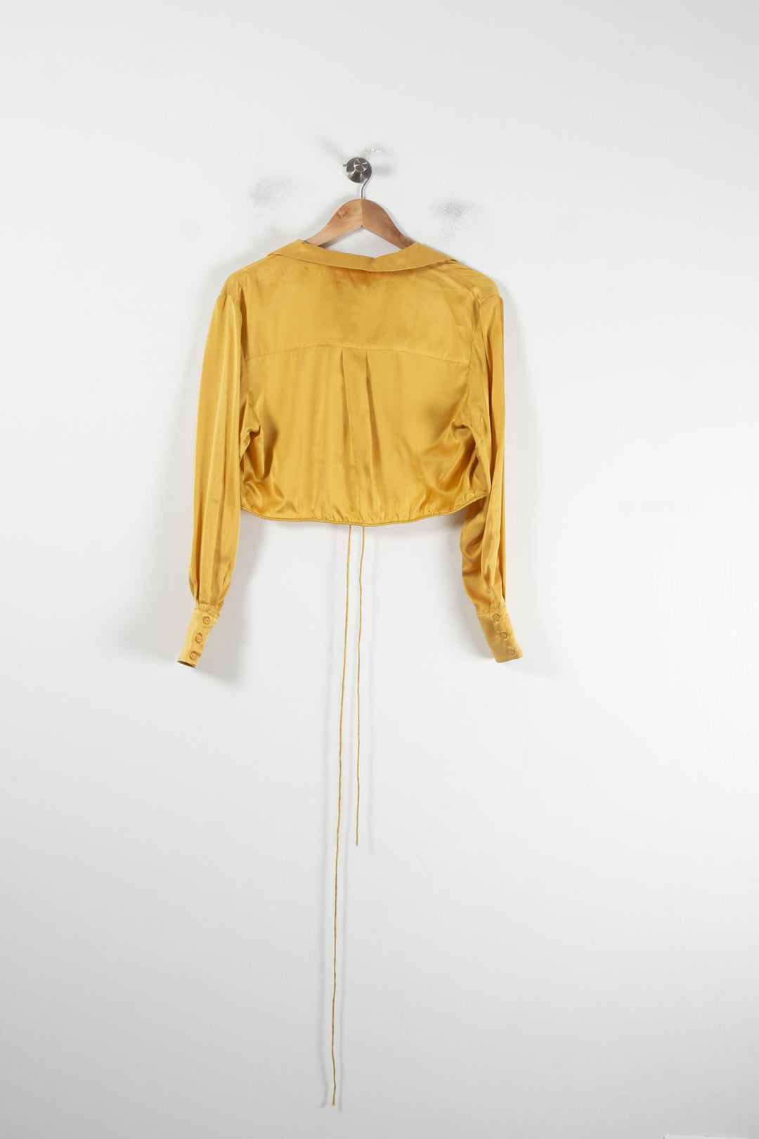 Chemise Crop Jaune - Taille S/36 de la marque Karma Koma | PARAD87707 - Vendu par Paradigme - Image 4