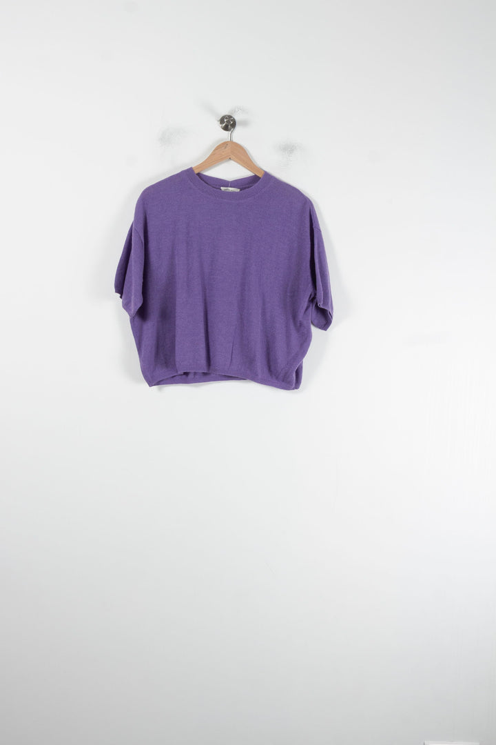 Pull Violet - Taille S/36 de la marque Karma Koma | PARAD87708 - Vendu par Paradigme - Image 2