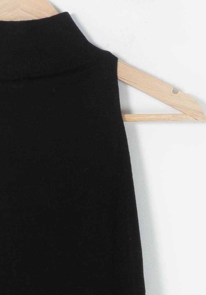 Robe Col Montant Noire - Taille S/36 de la marque Karma Koma | PARAD87709 - Vendu par Paradigme - Image 3