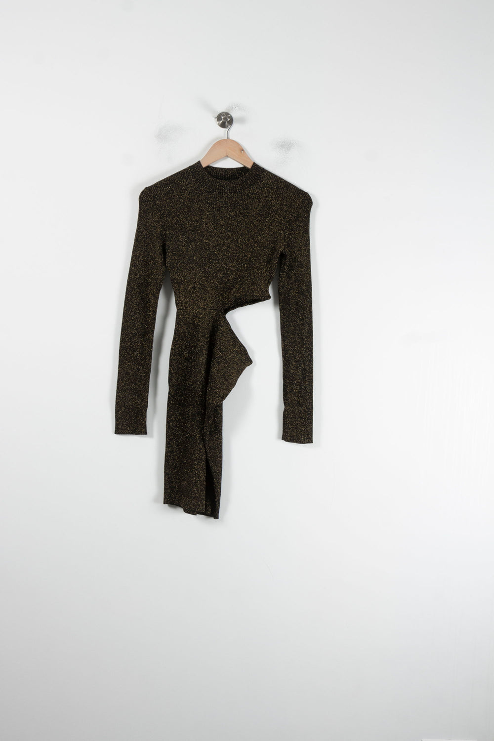 Robe Asymétrique Noire - Taille S/36 de la marque Karma Koma | PARAD87710 - Vendu par Paradigme - Image 2