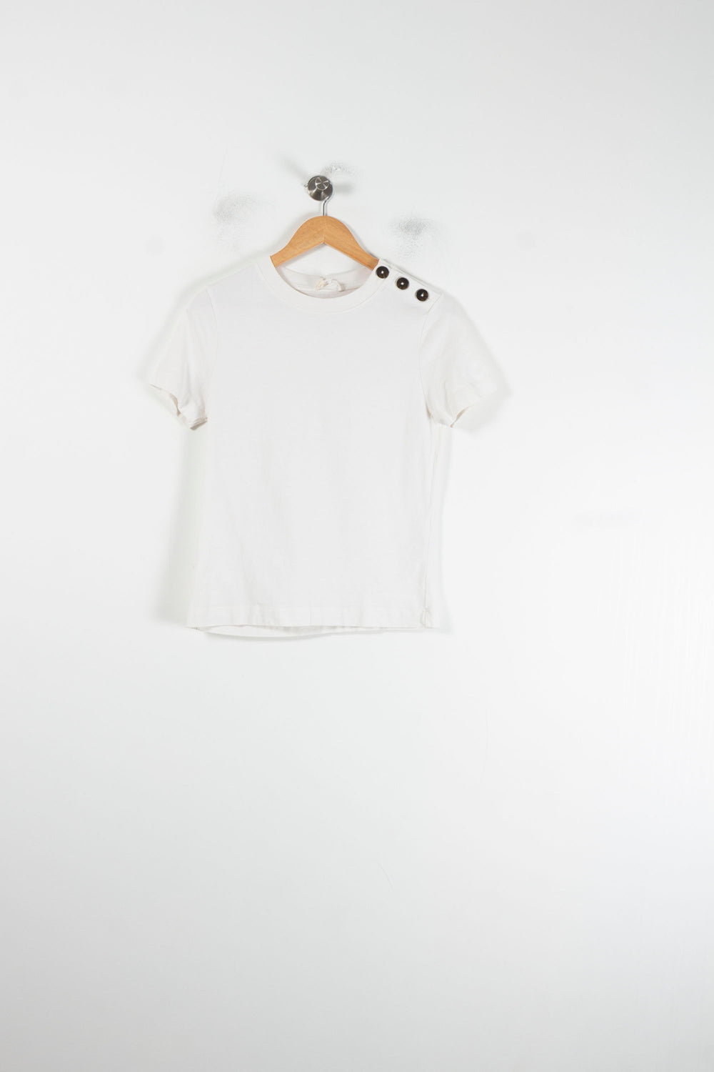Tee-shirt Blanc - Taille S/36 de la marque Maison 123 | PARAD87713 - Vendu par Paradigme - Image 2