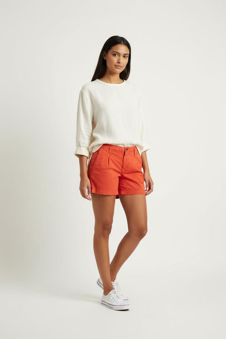 Short Rouge - Taille XS/34 de la marque Bellerose | PARAD87729 - Vendu par Paradigme - Image 1