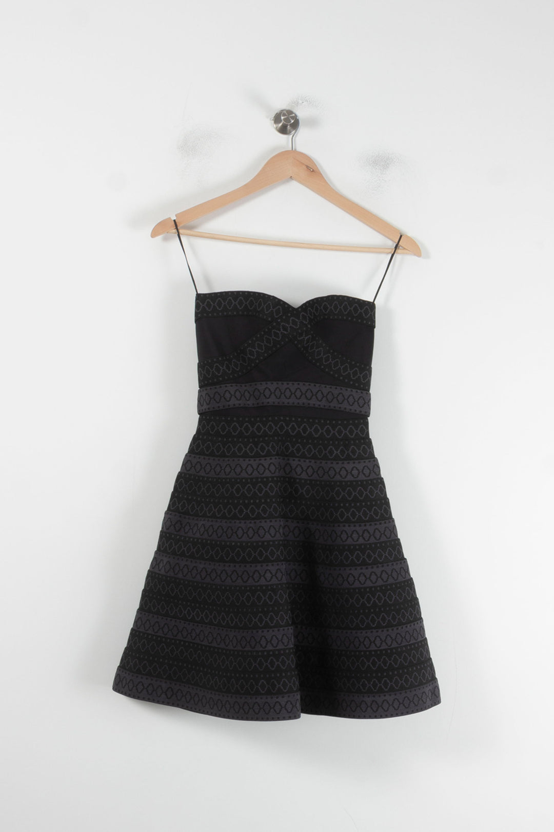 Robe Patineuse Noire - Taille S/36 de la marque Maje | PARAD87733 - Vendu par Paradigme - Image 2