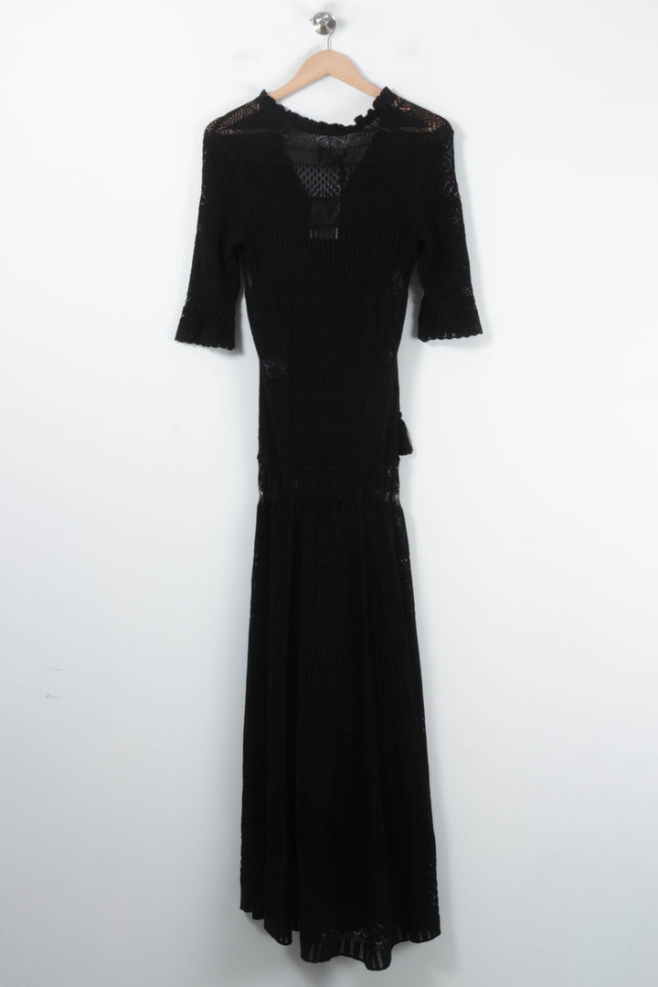 Robe Longue Noire - Taille XS/34 de la marque Zadig&Voltaire | PARAD87738 - Vendu par Paradigme - Image 4