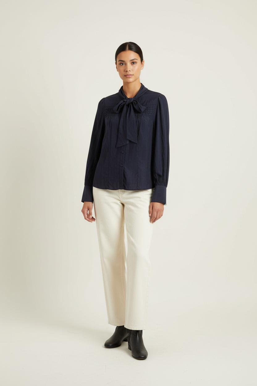 Blouse Bleue - Taille M/38 de la marque Rodier | PARAD87740 - Vendu par Paradigme - Image 1