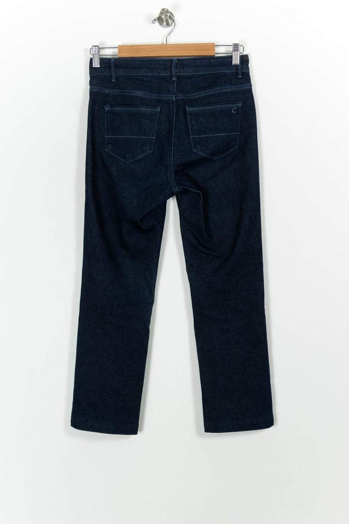 Jean Droit Bleu - Taille M/38 de la marque Caroll | PARAD87750 - Vendu par Paradigme - Image 4