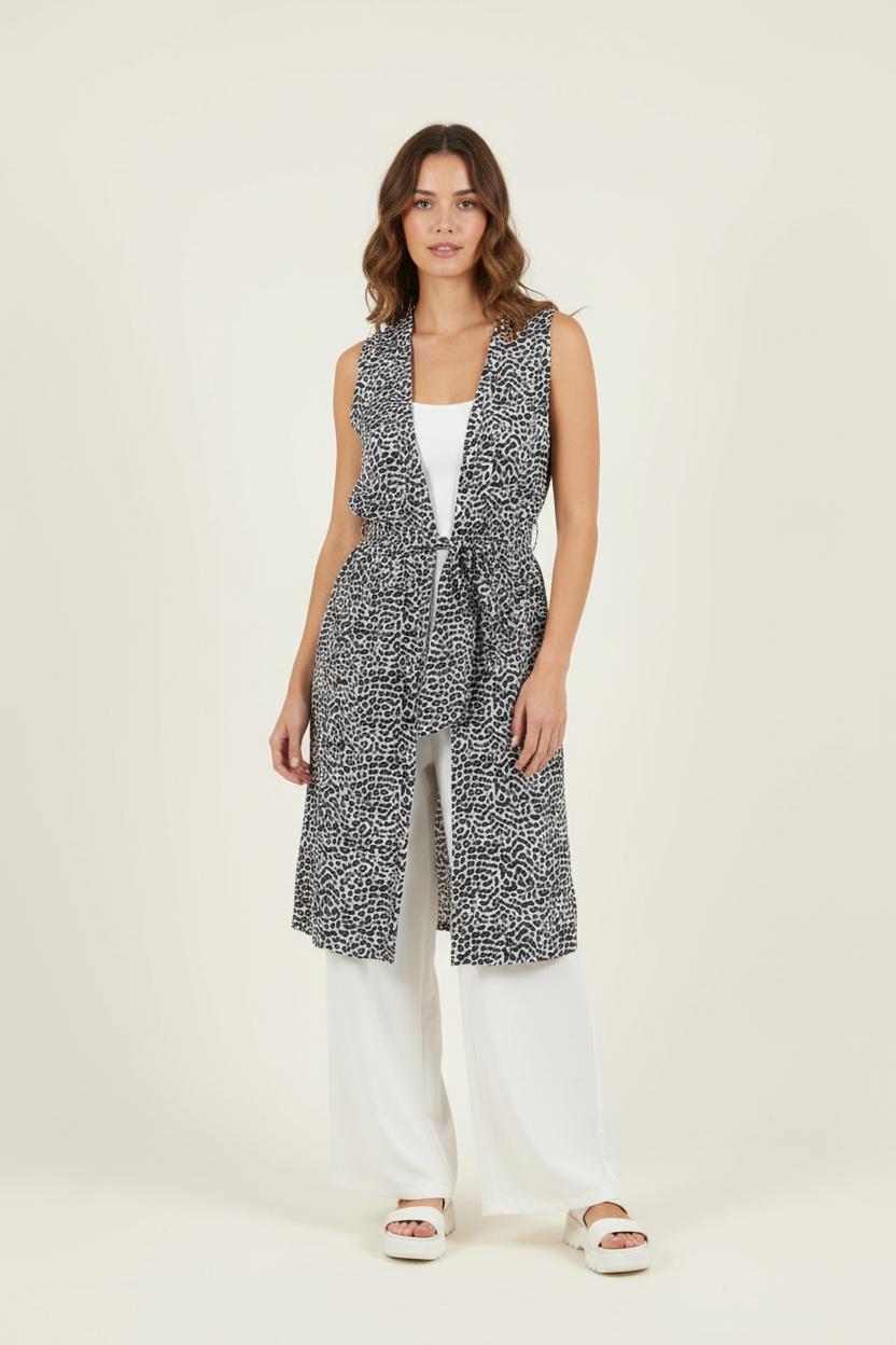 Robe Courte Noire et Blanche - Taille M/38 de la marque Kookai | PARAD87763 - Vendu par Paradigme - Image 1