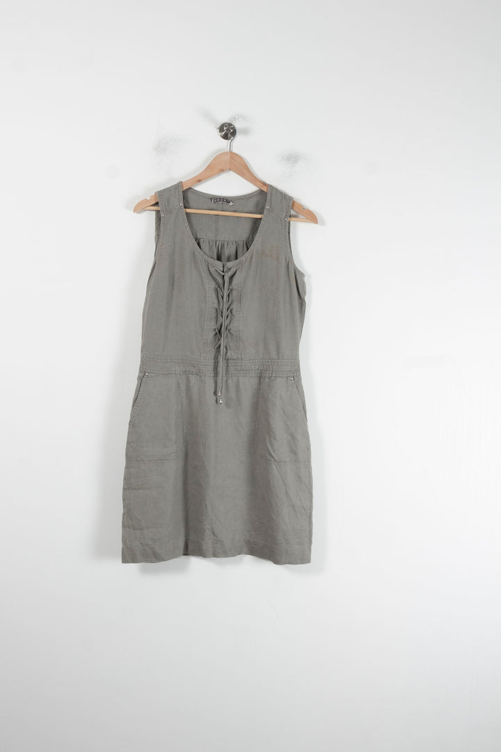 Robe Courte Grise - Taille M/38 de la marque Kookai | PARAD87764 - Vendu par Paradigme - Image 2