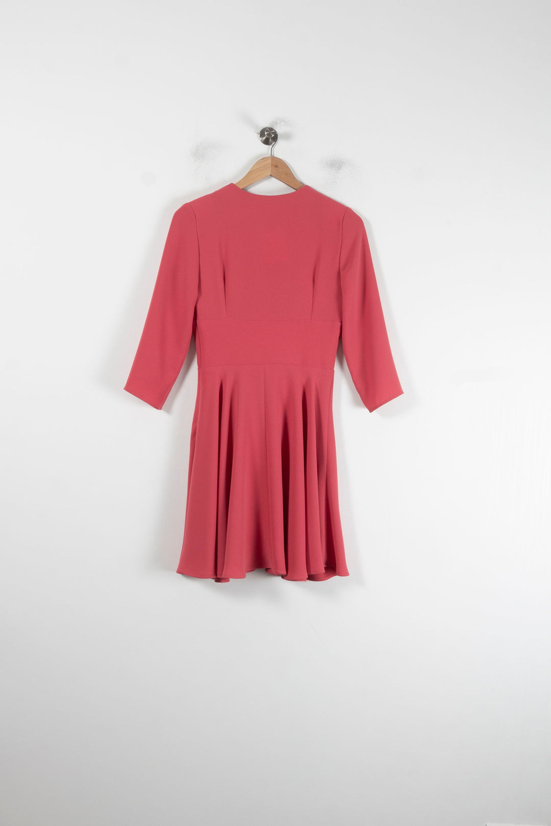 Robe Mi-Longue Rose - Taille XS/34 de la marque Claudie Pierlot | PARAD87767 - Vendu par Paradigme - Image 4