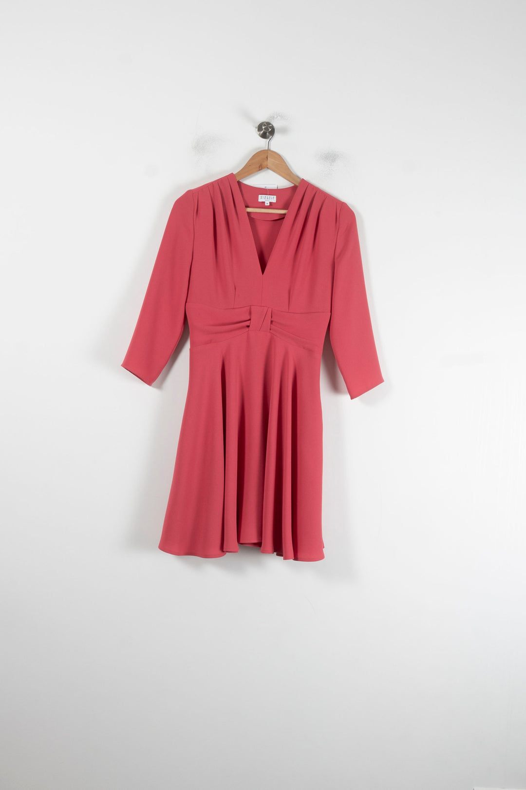 Robe Mi-Longue Rose - Taille XS/34 de la marque Claudie Pierlot | PARAD87767 - Vendu par Paradigme - Image 2