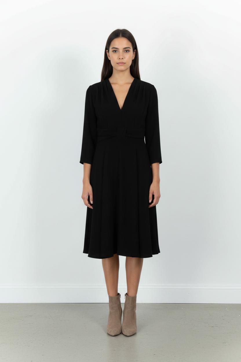 Robe Noire - Taille XS/34 de la marque Claudie Pierlot | PARAD87768 - Vendu par Paradigme - Image 1