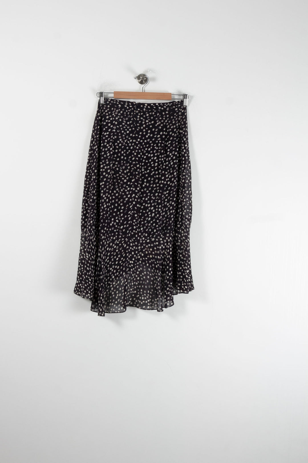 Jupe Midi Noire et Blanche - Taille S/36 de la marque The Kooples | PARAD87769 - Vendu par Paradigme - Image 4