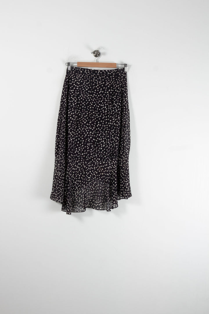 Jupe Midi Noire et Blanche - Taille S/36 de la marque The Kooples | PARAD87769 - Vendu par Paradigme - Image 4