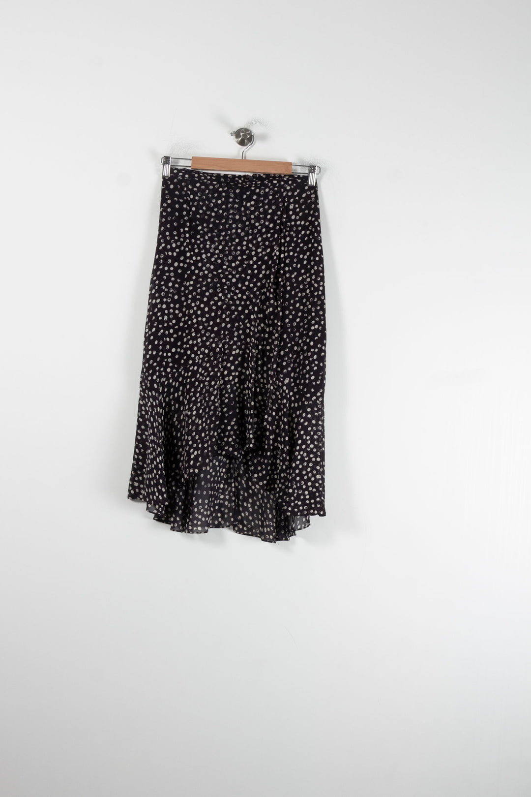 Jupe Midi Noire et Blanche - Taille S/36 de la marque The Kooples | PARAD87769 - Vendu par Paradigme - Image 2
