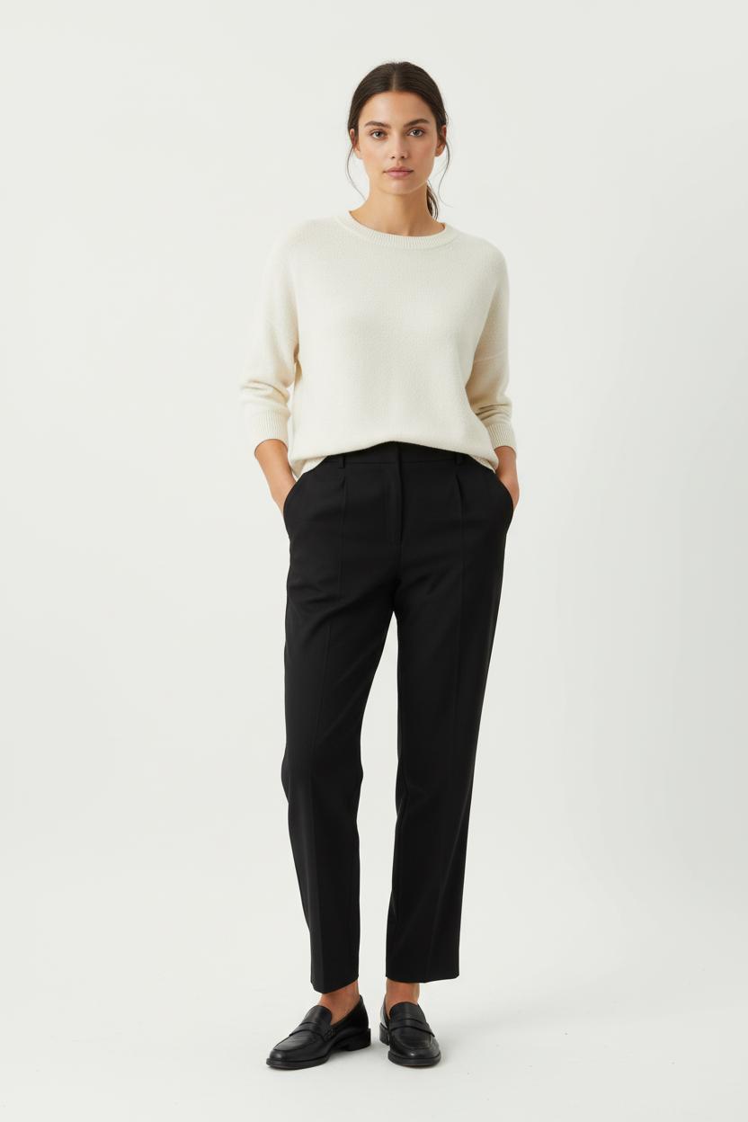 Pantalon Noir - Taille XXL/44 de la marque Caroll | PARAD87774 - Vendu par Paradigme - Image 1