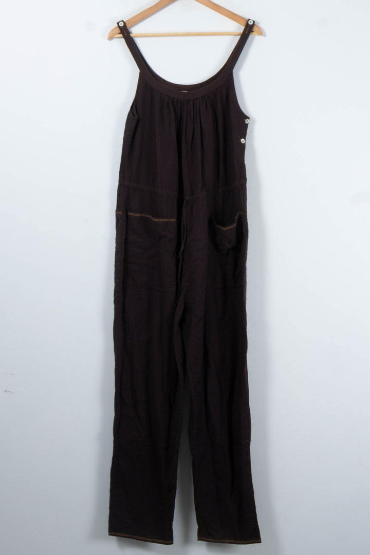 Salopette Marron - Taille M/38 de la marque Soeur | PARAD87775 - Vendu par Paradigme - Image 2