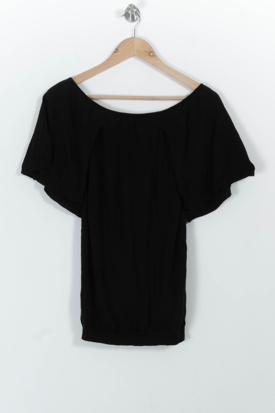 Blouse Noire - Taille M/38 de la marque Eric Bompard | PARAD87777 - Vendu par Paradigme - Image 4