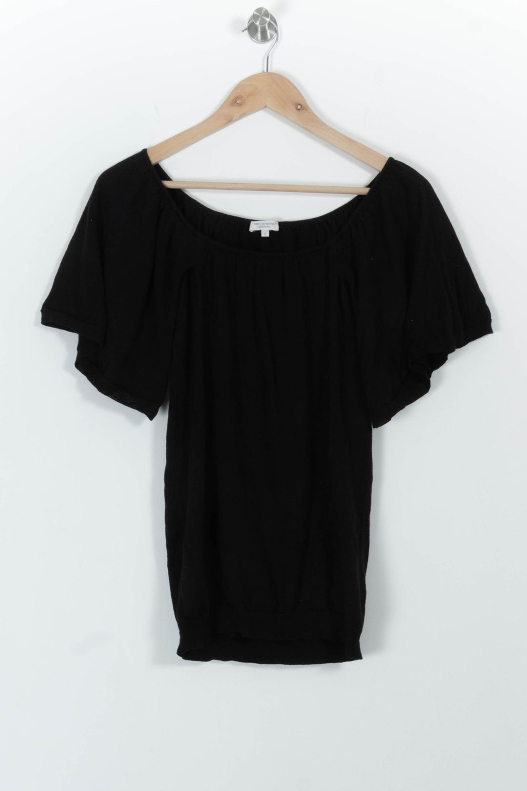 Blouse Noire - Taille M/38 de la marque Eric Bompard | PARAD87777 - Vendu par Paradigme - Image 2