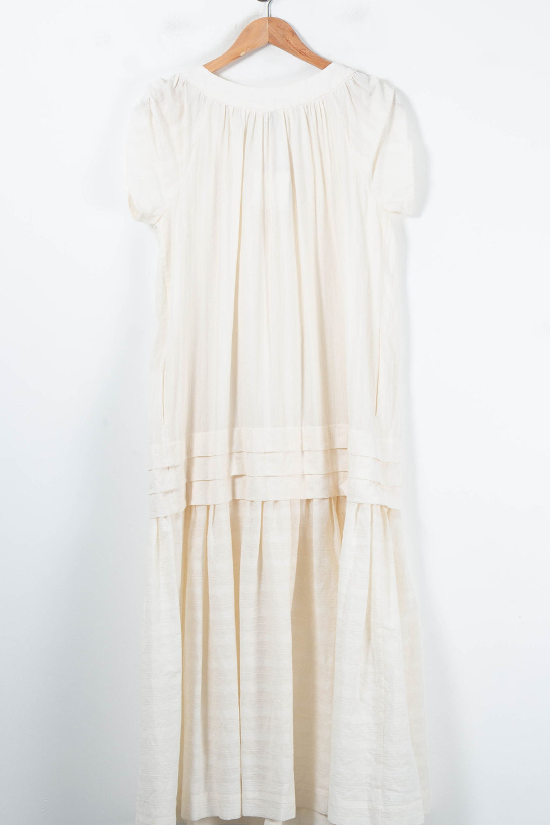Robe Longue Blanche - Taille S/36 de la marque Ines de la Fressange Paris | PARAD87786 - Vendu par Paradigme - Image 4