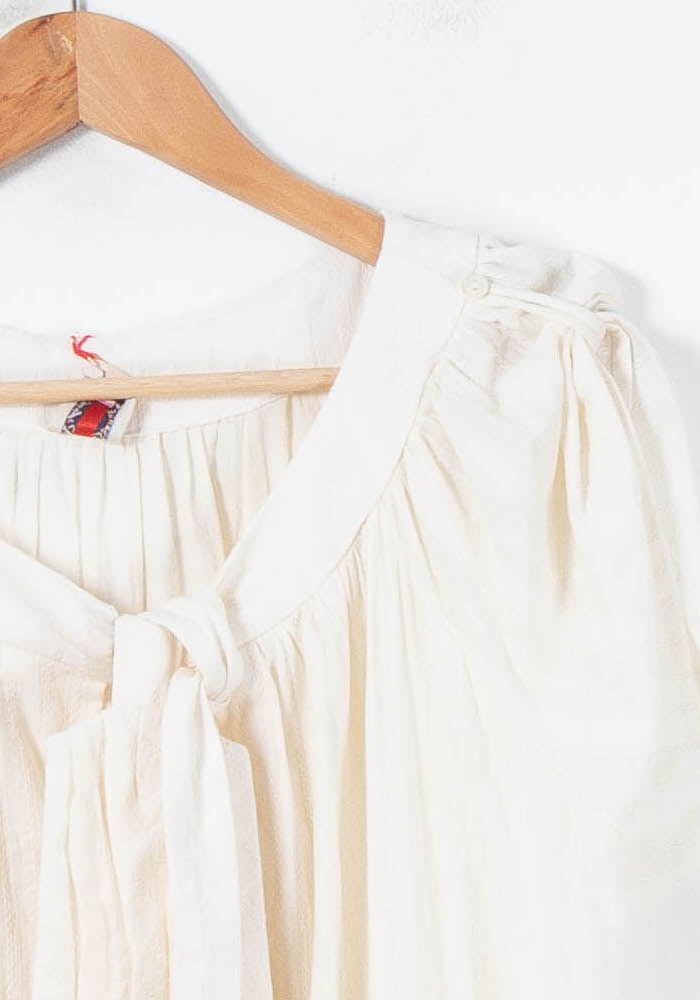 Robe Longue Blanche - Taille S/36 de la marque Ines de la Fressange Paris | PARAD87786 - Vendu par Paradigme - Image 3