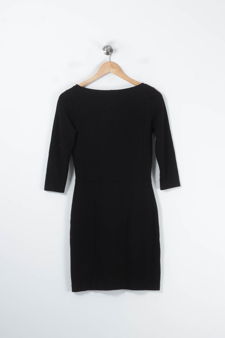 Robe Ajustée Noire - Taille XS/34 de la marque Filippa K | PARAD87788 - Vendu par Paradigme - Image 4