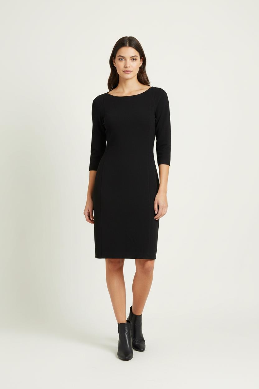 Robe Ajustée Noire - Taille XS/34 de la marque Filippa K | PARAD87788 - Vendu par Paradigme - Image 1
