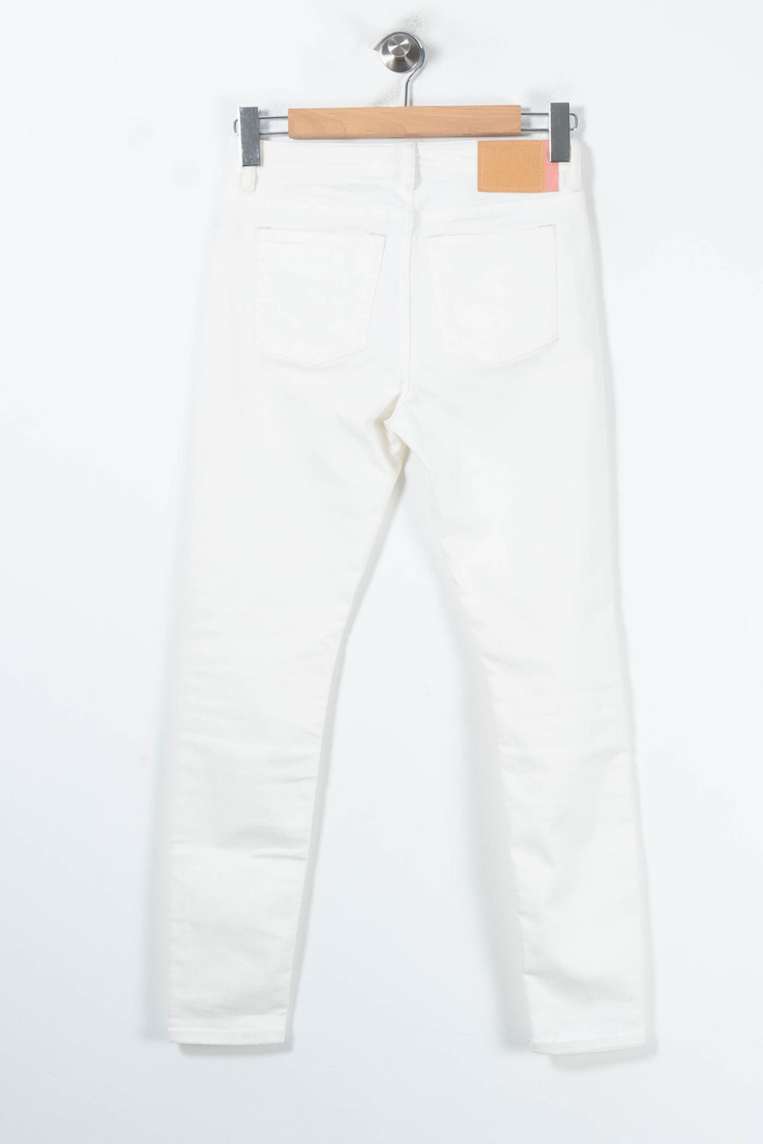 Jean Slim Blanc - Taille M/38 de la marque Acne Studios | PARAD87791 - Vendu par Paradigme - Image 4