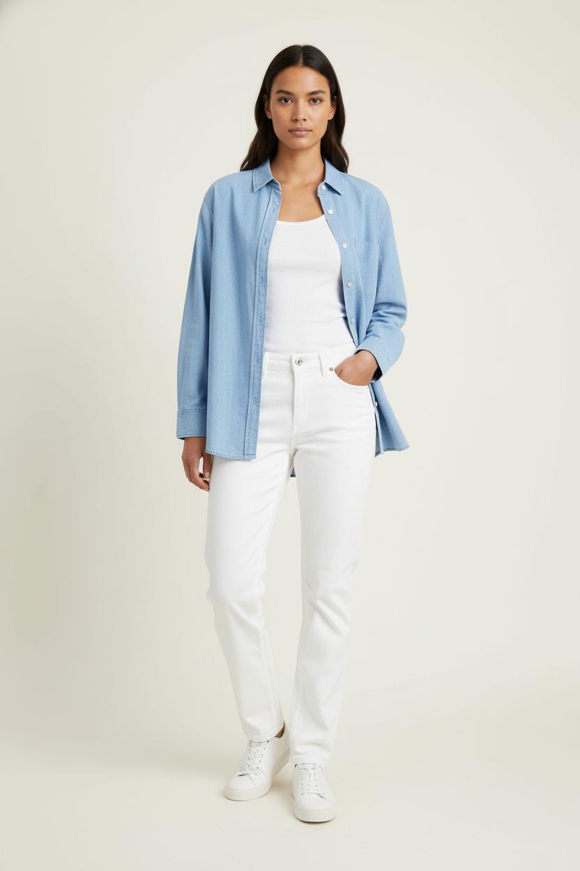 Jean Slim Blanc - Taille M/38 de la marque Acne Studios | PARAD87791 - Vendu par Paradigme - Image 1