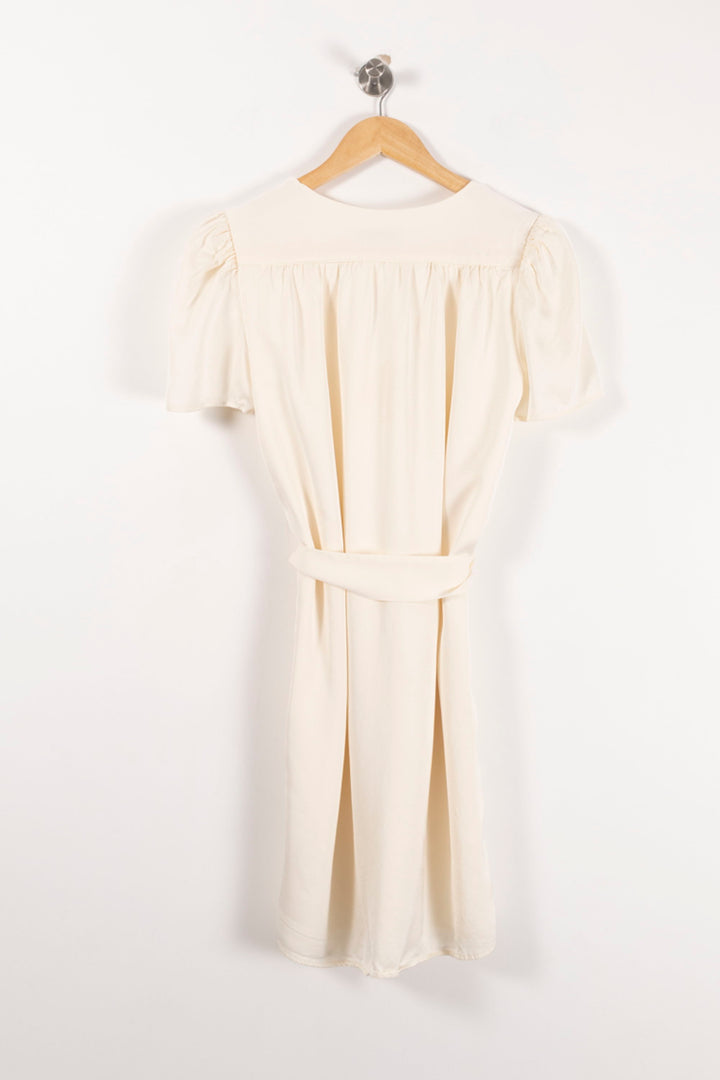 Robe Midi Blanche - Taille M/38 de la marque ZAPA | PARAD87793 - Vendu par Paradigme - Image 4