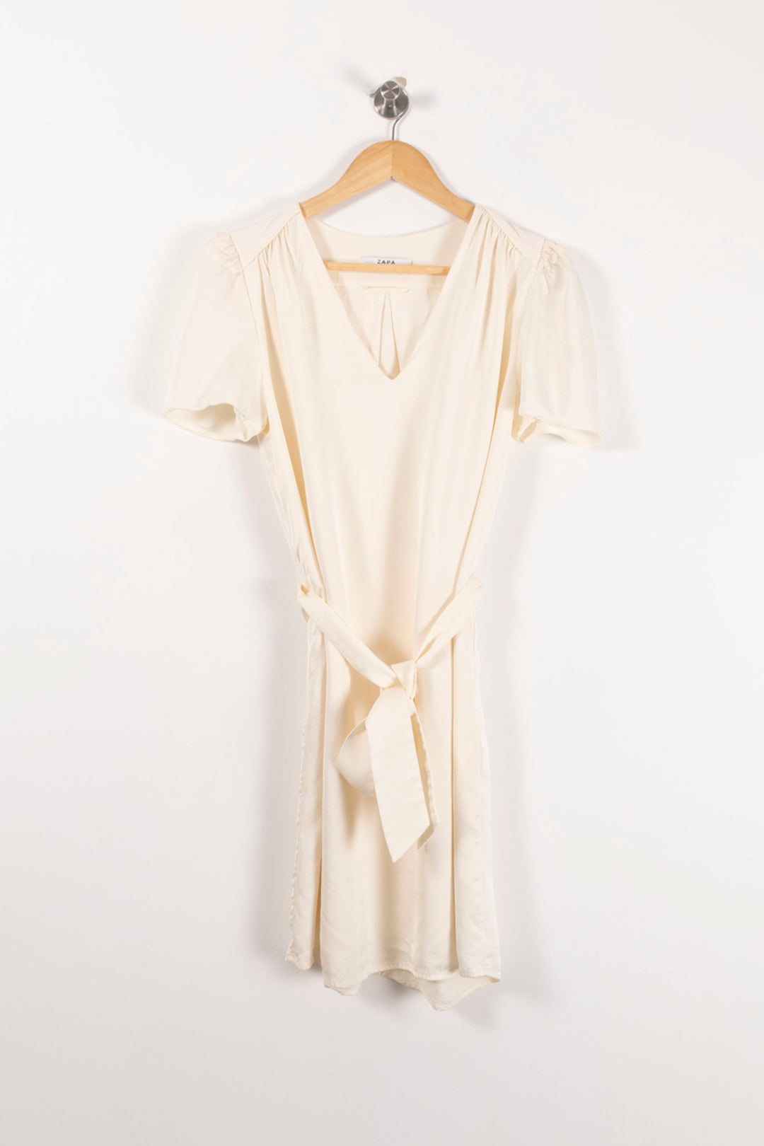Robe Midi Blanche - Taille M/38 de la marque ZAPA | PARAD87793 - Vendu par Paradigme - Image 2