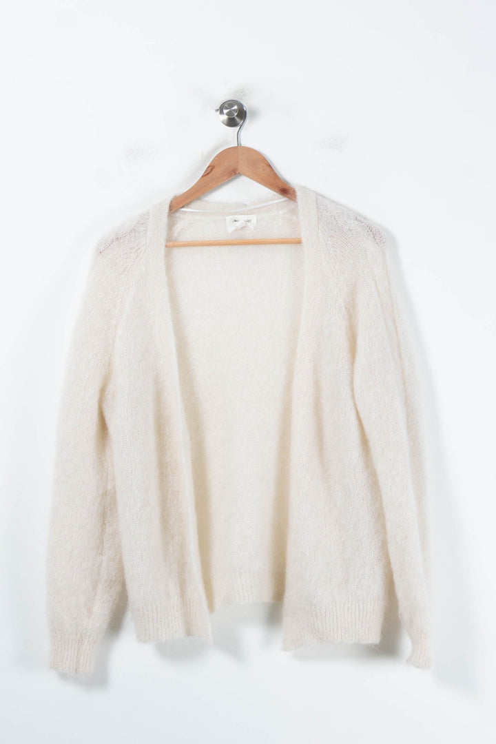 Cardigan Blanc - Taille S/36 de la marque Maison 123 | PARAD87803 - Vendu par Paradigme - Image 2