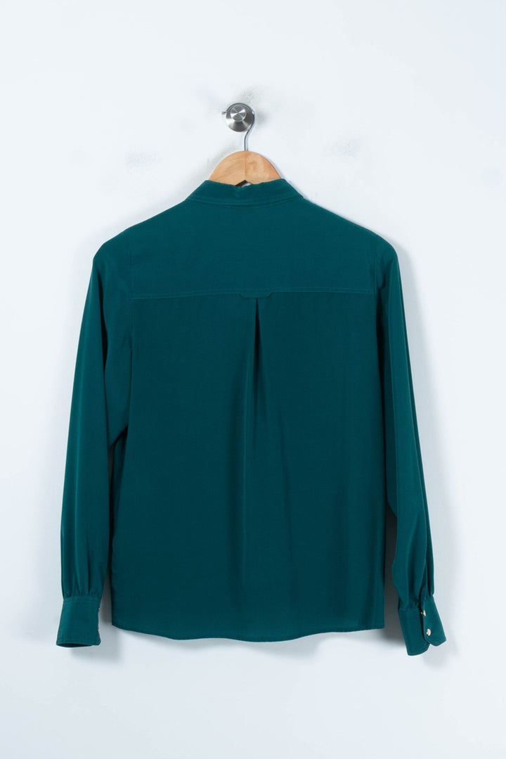 Chemise Verte - Taille XS/34 de la marque Sézane | PARAD87811 - Vendu par Paradigme - Image 4