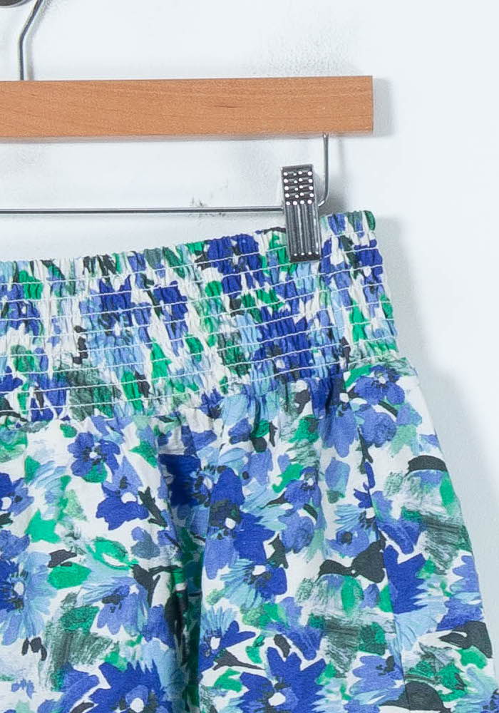 Jupe Courte Bleue et Verte - Taille L/40 de la marque Grace & Mila | PARAD87813 - Vendu par Paradigme - Image 3