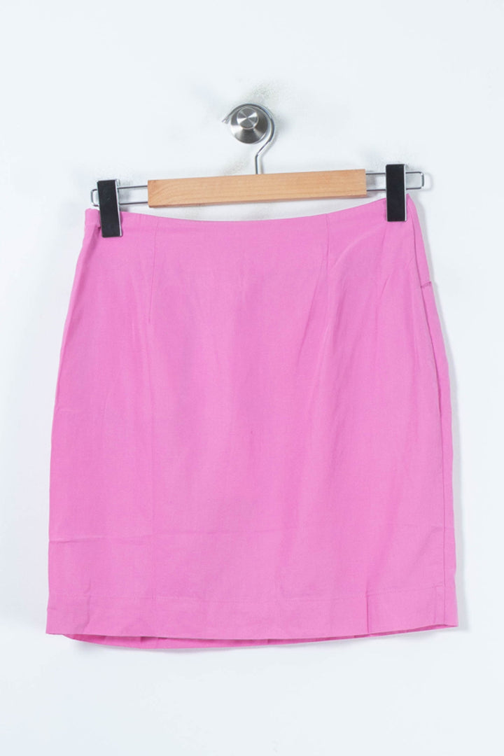 Jupe Courte Rose - Taille L/40 de la marque Grace & Mila | PARAD87818 - Vendu par Paradigme - Image 4