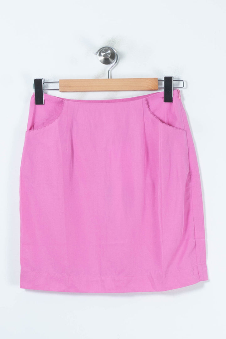 Jupe Courte Rose - Taille L/40 de la marque Grace & Mila | PARAD87818 - Vendu par Paradigme - Image 2
